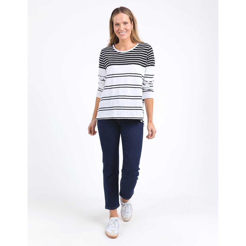 ELM Lexa Stripe LS Tee image number 3